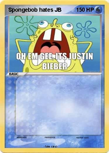 Pokemon Spongebob hates JB