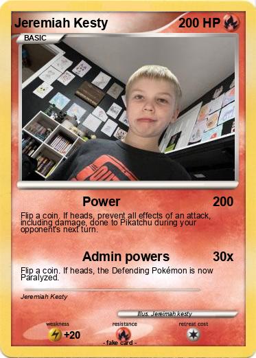 Pokemon Jeremiah Kesty