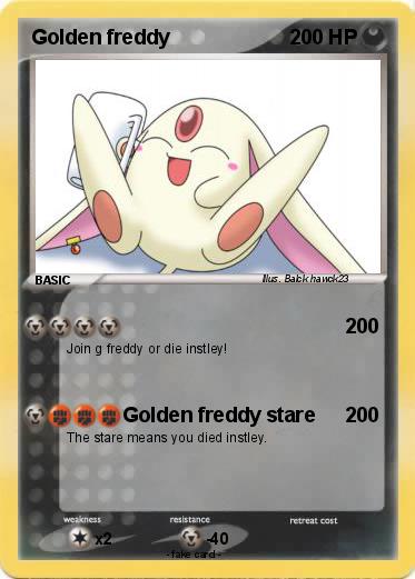 Pokemon Golden freddy