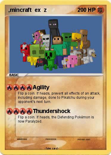 Pokemon ,mincraft  ex  z