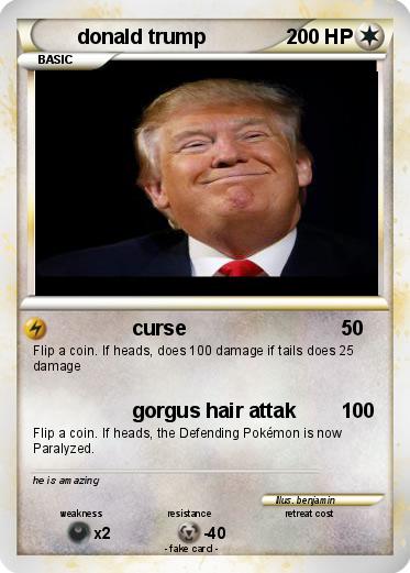 Pokemon donald trump
