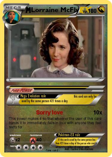 Pokemon Lorraine McFly
