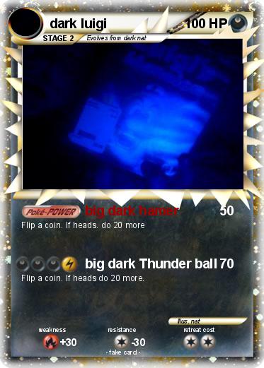 Pokemon dark luigi