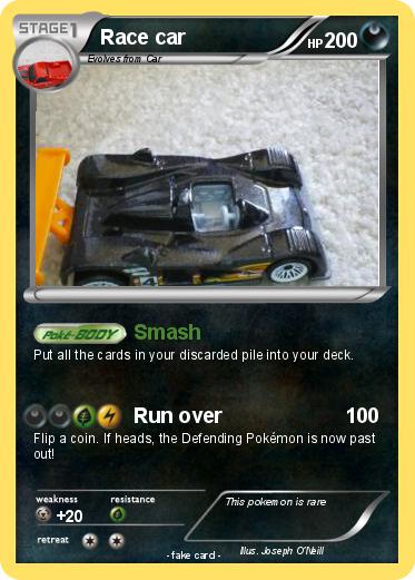 Pokemon Race car