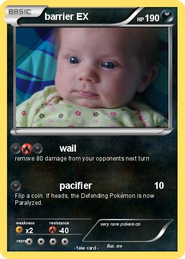 Pokemon barrier EX