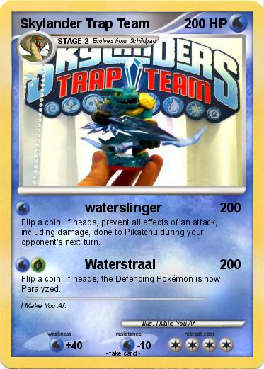 Pokemon Skylander Trap Team