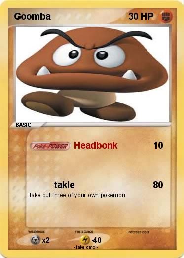 Pokemon Goomba