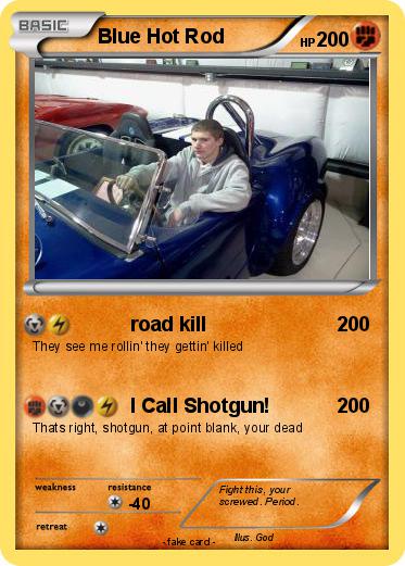 Pokemon Blue Hot Rod