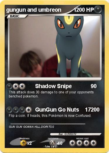 Pokemon gungun and umbreon        1