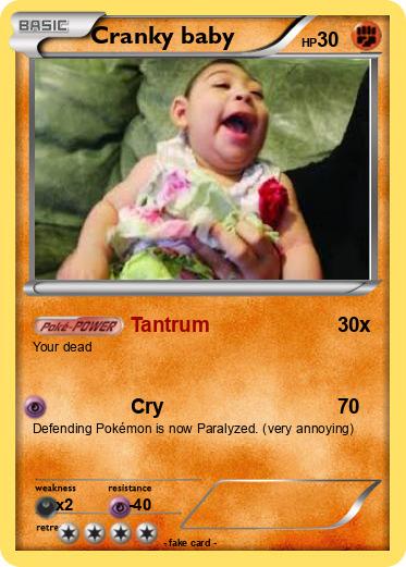 Pokemon Cranky baby