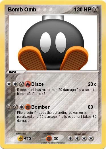 Pokemon Bomb Omb