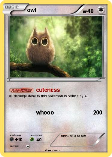 Pokemon owl