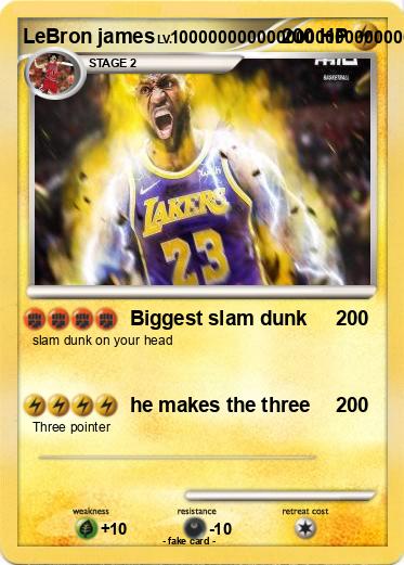 Pokemon LeBron james 805