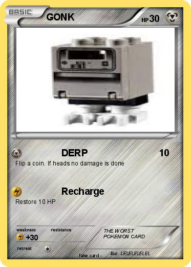 Pokemon GONK