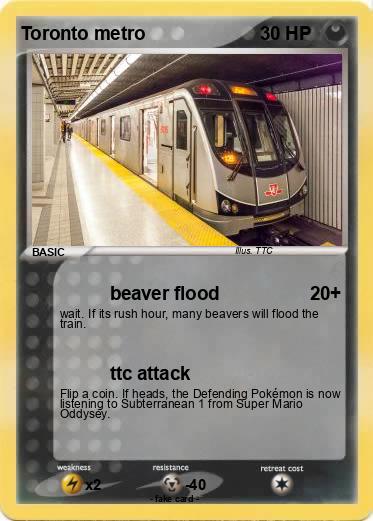 Pokemon Toronto metro