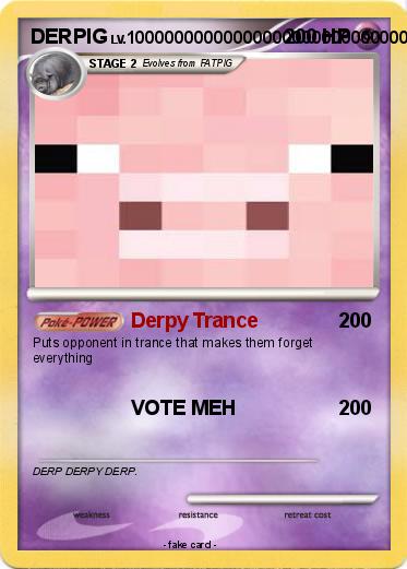 Pokemon DERPIG