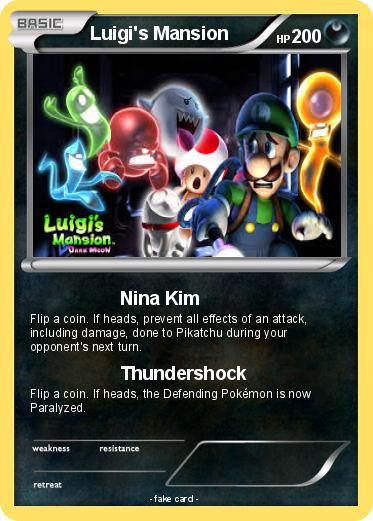 Pokemon Luigi's Mansion