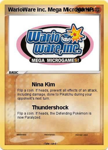 Pokemon WarioWare inc. Mega Microgames