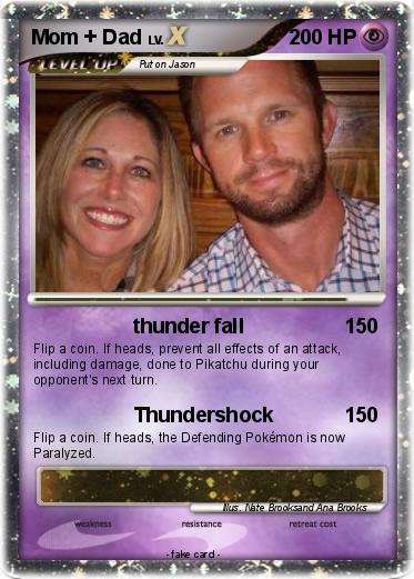 Pokemon Mom + Dad