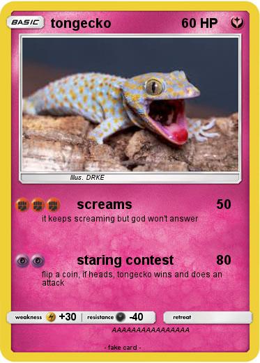 Pokemon tongecko
