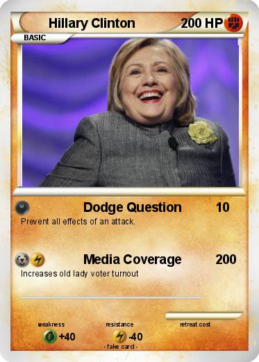 Pokemon Hillary Clinton
