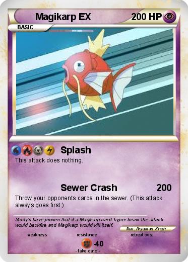 Pokemon Magikarp EX