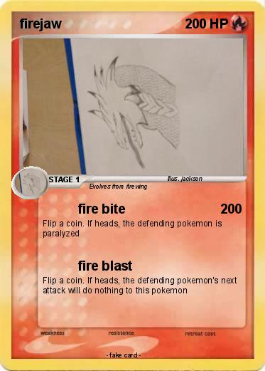 Pokemon firejaw