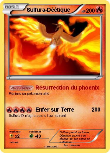 Pokemon Sulfura-Déétique