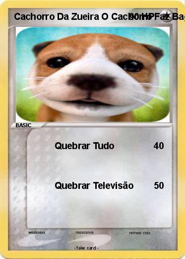 Pokemon Cachorro Da Zueira O Cachorro Faz Bagunça Na Minha Casa