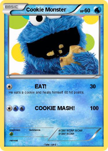 Pokemon Cookie Monster