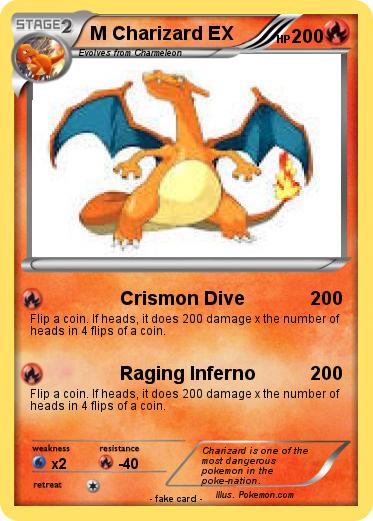 Pokemon M Charizard EX