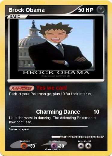 Pokemon Brock Obama
