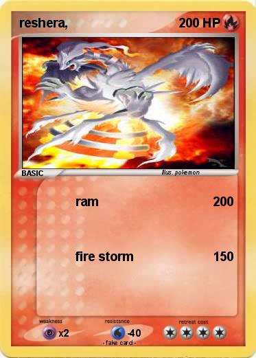 Pokemon reshera,