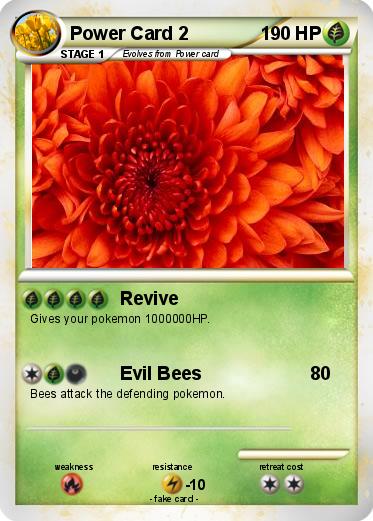 Pokemon Power Card 2