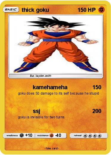 Pokemon thick goku
