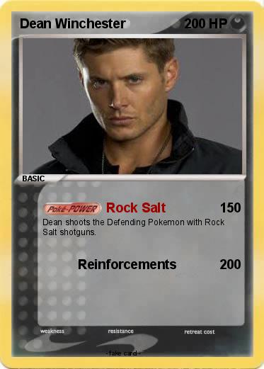 Pokemon Dean Winchester