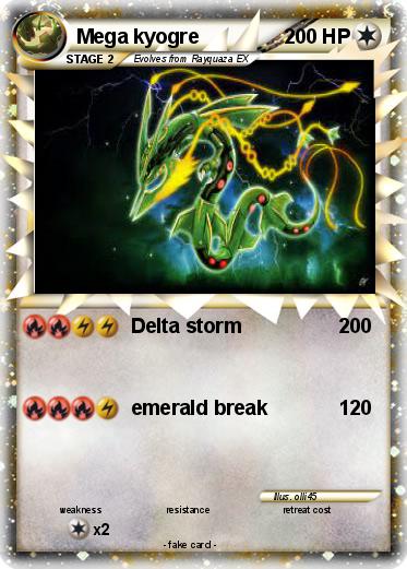 Pokemon Mega kyogre