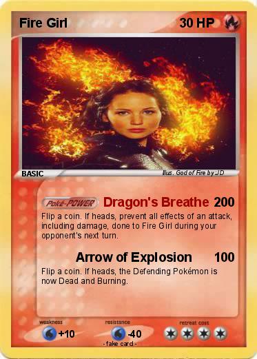 Pokemon Fire Girl