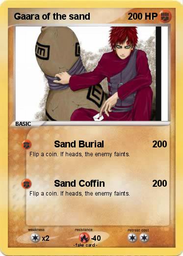 Pokemon Gaara of the sand