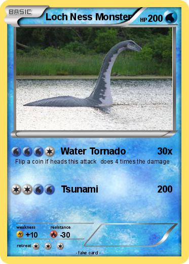 Pokemon Loch Ness Monster