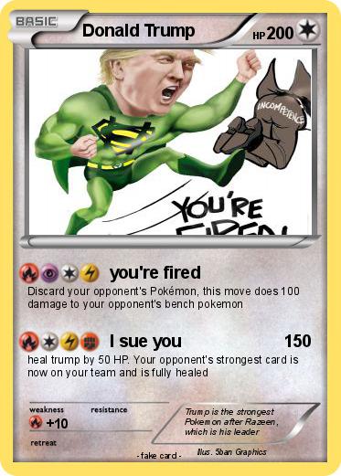 Pokemon Donald Trump