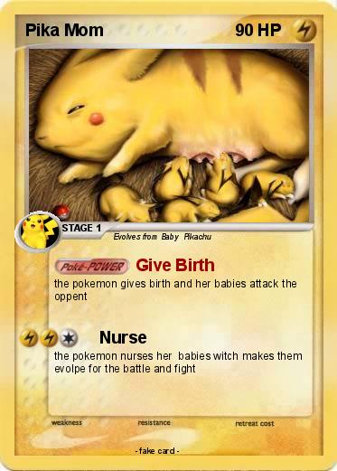 Pokemon Pika Mom