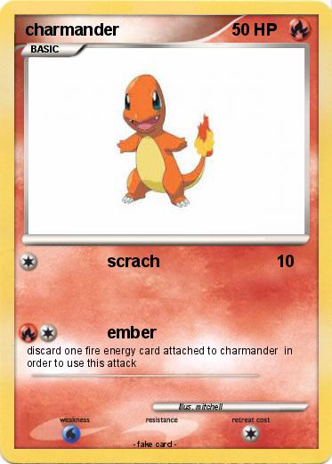 Pokemon charmander