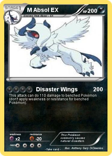 Pokemon M Absol EX