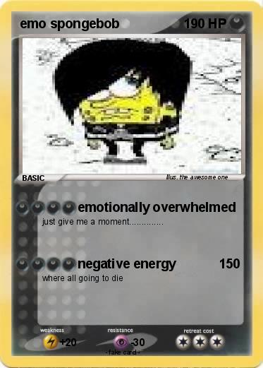 Pokemon emo spongebob