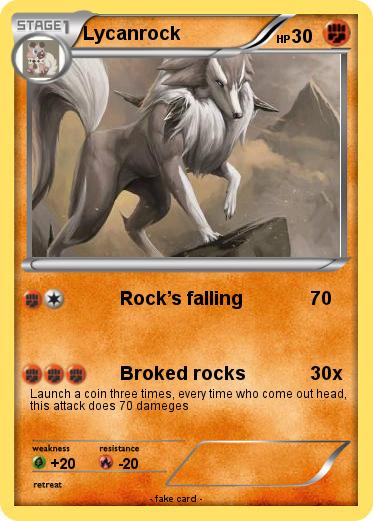 Pokemon Lycanrock