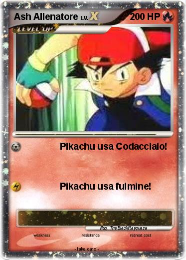 Pokemon Ash Allenatore
