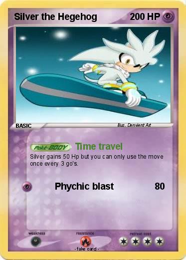 Pokemon Silver the Hegehog