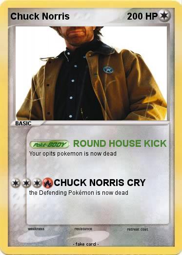 Pokemon Chuck Norris