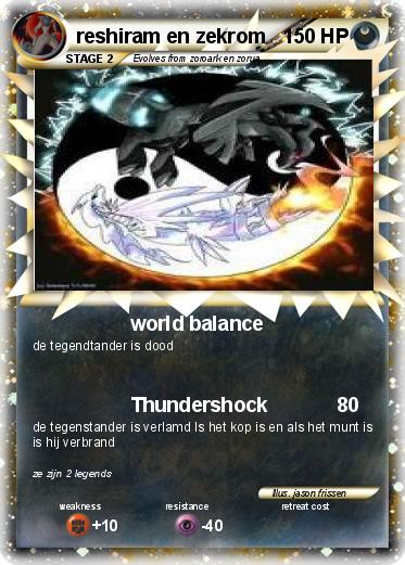 Pokemon reshiram en zekrom